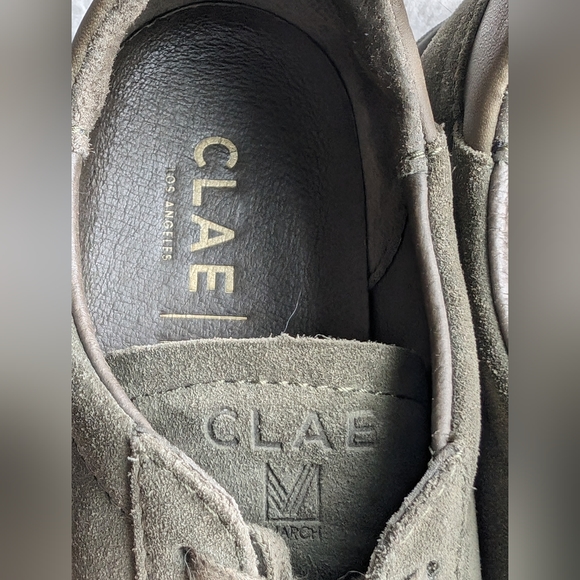 Men's CLAE X March LA.B 'Olive Suede' - Size 8.5 - Picture 2 of 7